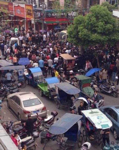 浙江蒼南城管打人