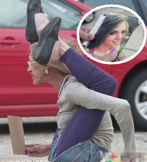 花花公子女模街頭乞討 美國女模特淪落街頭乞討