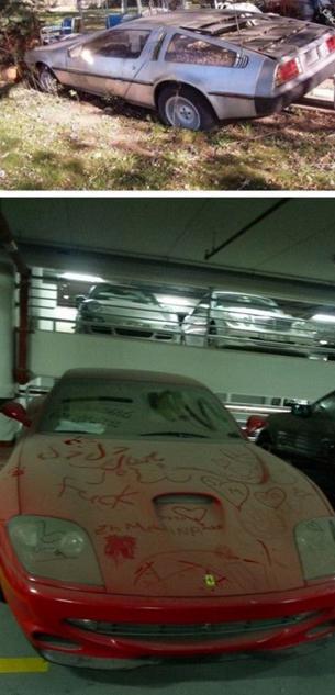 迪拜豪車遭遺棄原因 因超速罰單開(kāi)的太高