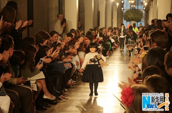 王詩齡首登國際t臺走秀