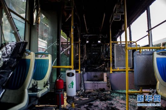 昆明公交車燃燒
