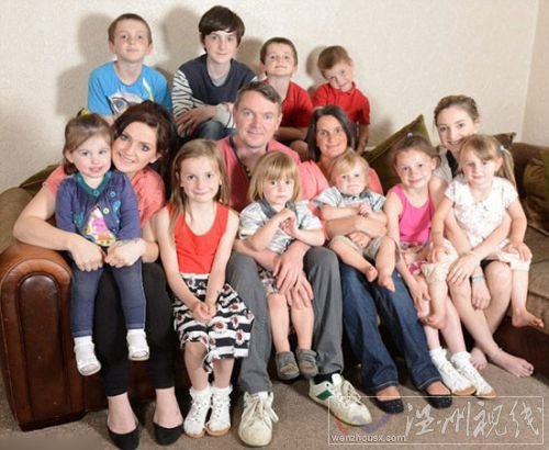 英國夫婦迎第17個寶寶