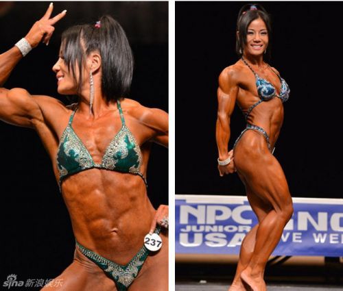 溫州女子奪健美冠軍