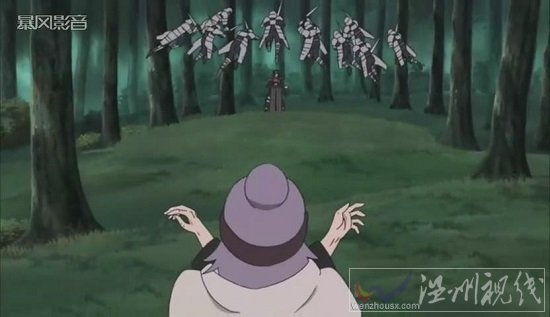火影539集堪九郎VS千代婆婆 靈魂傀儡蝎的父母