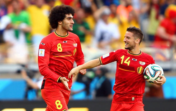 費萊尼破門和默滕斯進球 比利時2-1戰勝阿爾及利亞