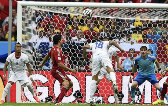 西班牙對(duì)戰(zhàn)智利