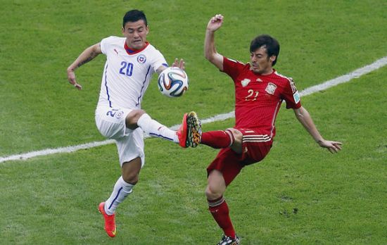 西班牙對(duì)戰(zhàn)智利