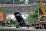 重慶暴雨沖走轎車 2014年6月21日重慶洪水造成2人死亡