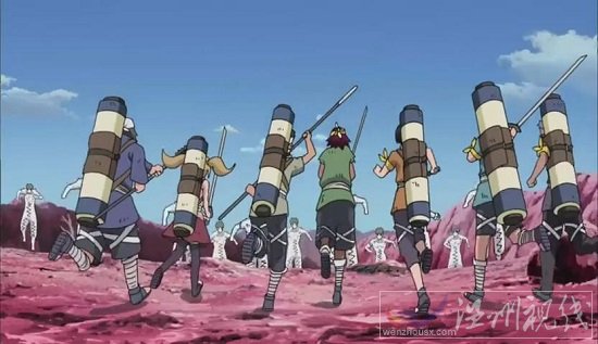 火影忍者540集 歐莫伊去救雷云隊