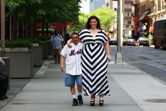 美國體型超大女模