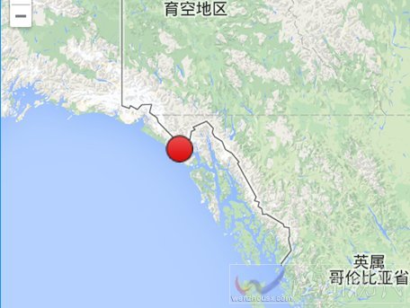 美國阿拉斯加州地震