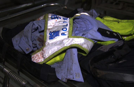 天津津薊高速車禍現場