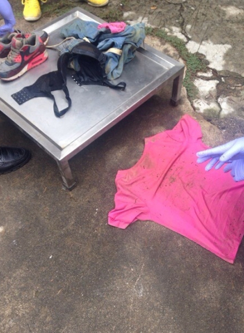 90后準新娘喪尸水塘