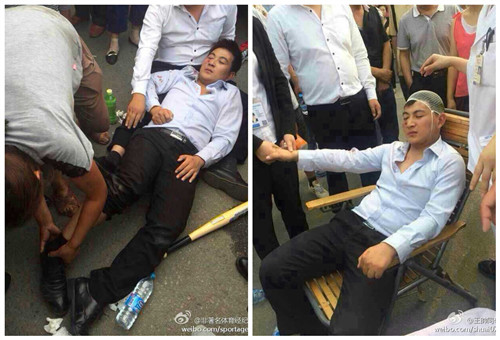 北京10余城管毆旁觀執法男子