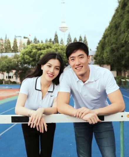 劉翔和女友葛天