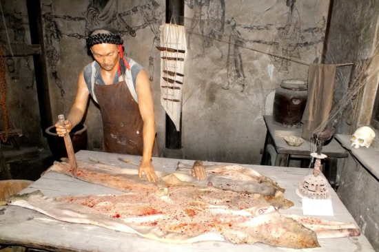 古代刑具展&mdash;&mdash;剝皮