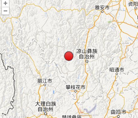 四川木里縣地震