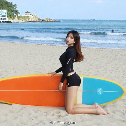 美女老師擅長各種運動項目