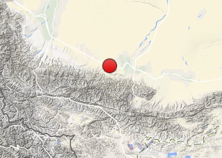 和田地區(qū)墨玉縣地震