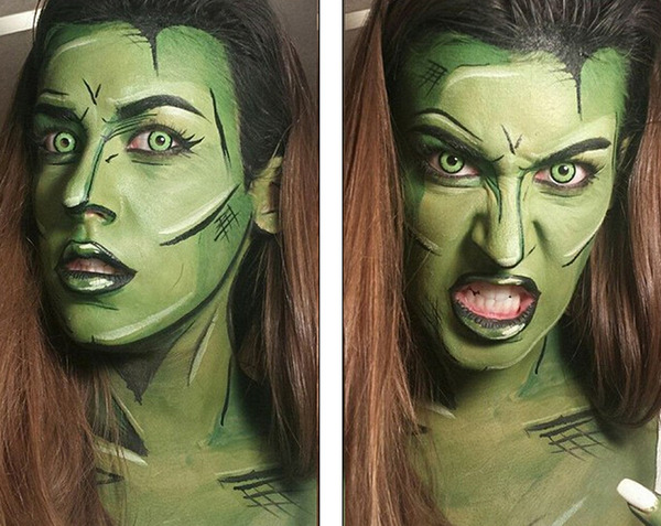 真人畫成二次元