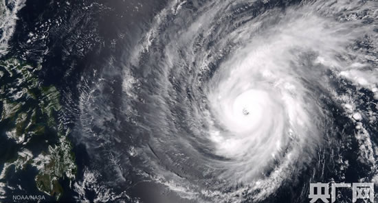 超強臺風美莎克衛星云圖