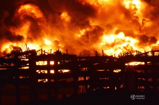 福建漳州古雷PX項目爆燃