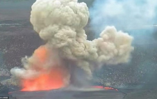夏威夷基拉韋厄火山爆發
