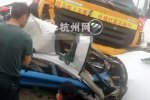 蕭山紅十五線車禍 別克車嚴重變形女司機身亡