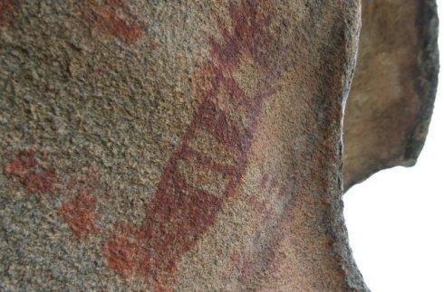 新疆萬年前洞穴巖畫