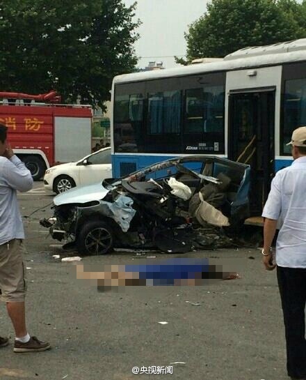 620南京重大車禍現場