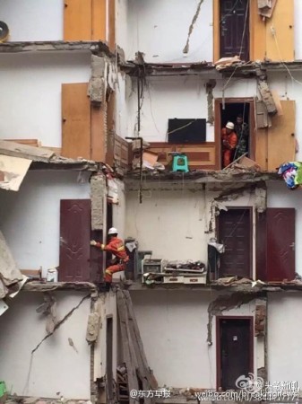 遵義居民樓垮塌