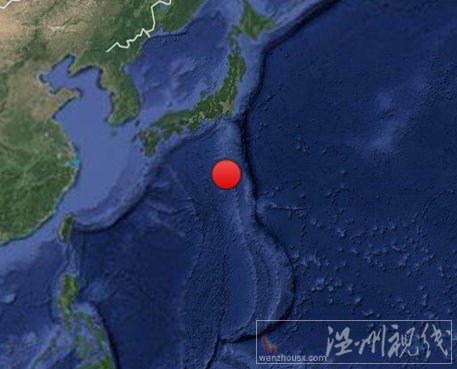 日本小笠原群島地震