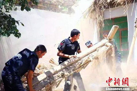 新疆皮山6.5級地震