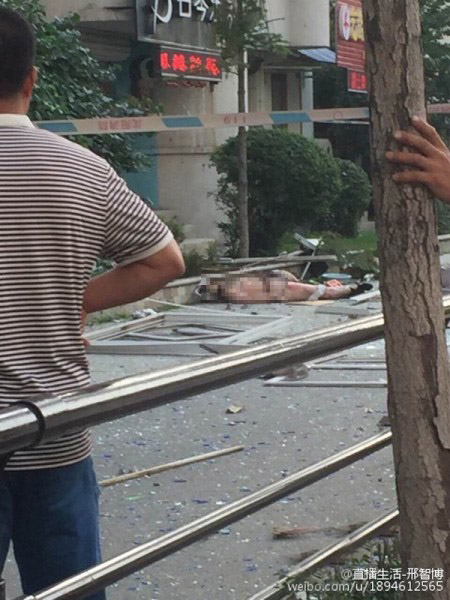 沈陽居民樓燃?xì)獗ㄊ鹿尸F(xiàn)場(chǎng)