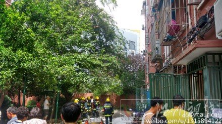 起火的居民樓是漕溪四村47號