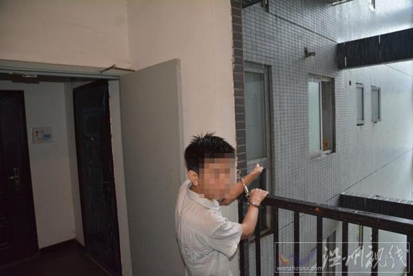 小偷雨夜翻高樓