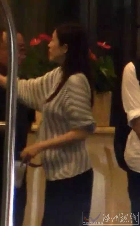 章子怡懷孕照片