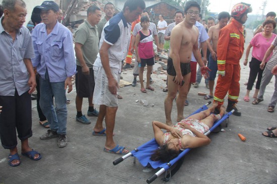 蒼南龍港雙桂村房屋倒塌