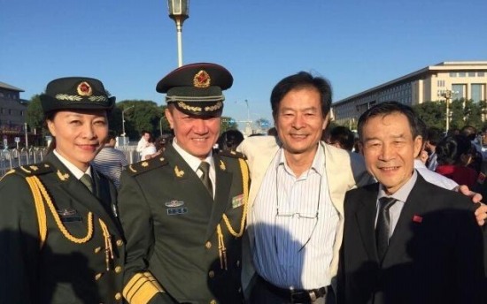 受邀2015閱兵現場觀禮的明星