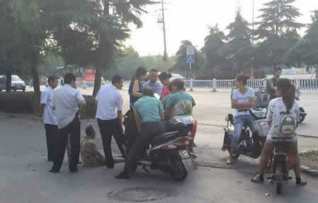 大學生扶老太被訛