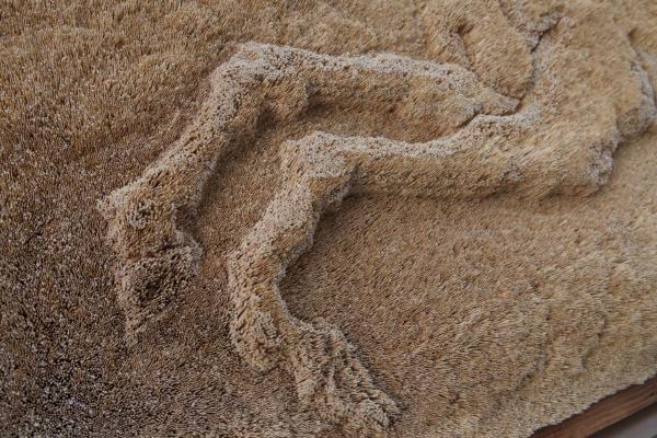 牙簽扎出3d奔馬