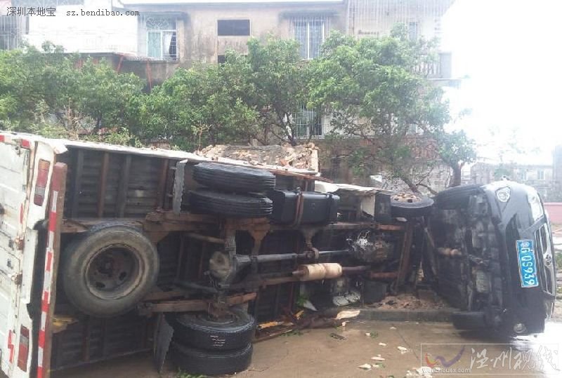 臺風彩虹重創湛江