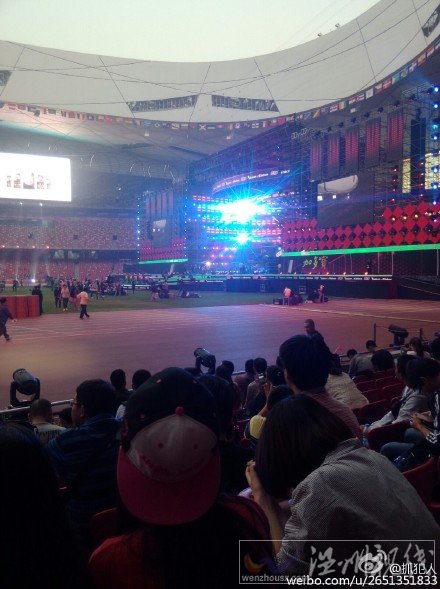 好聲音鳥(niǎo)巢彩排現(xiàn)場(chǎng)