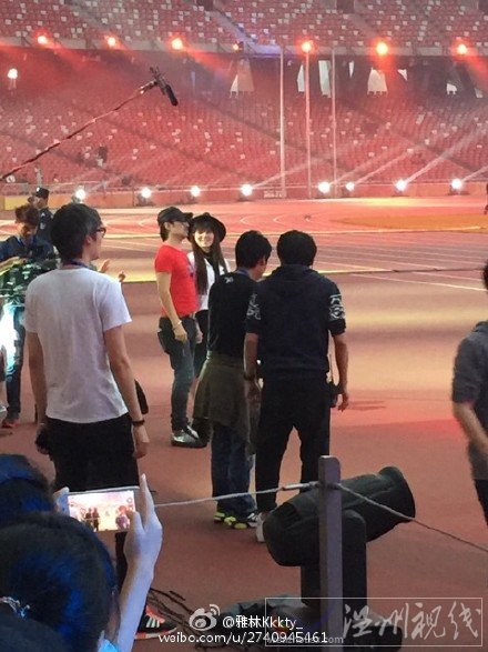 10月5日鳥(niǎo)巢夜彩排