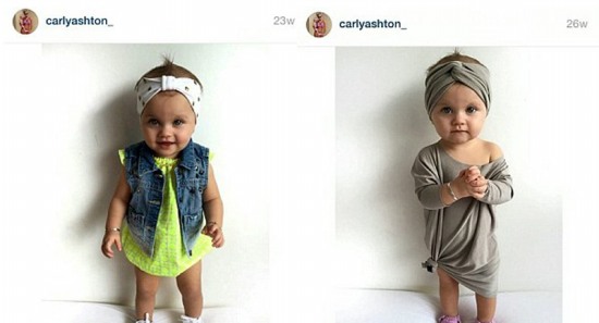 英國1歲蘿莉成偶像