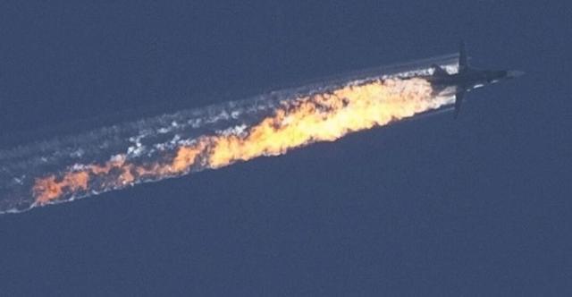 俄軍戰(zhàn)機(jī)被土耳其擊落