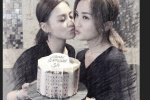 阿嬌為阿Sa慶生 阿嬌微博曬蔡卓妍慶生照片