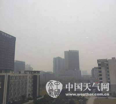 北方霧霾向南擴散 湖北遭殃重度霧霾污染