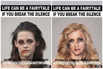 藝術(shù)家呼抵制家暴