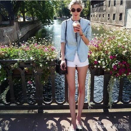 嫩模雙腿逆天成精